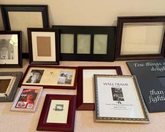 Assorted Photo Frames