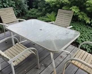 Outdoor Patio Table Chairs
