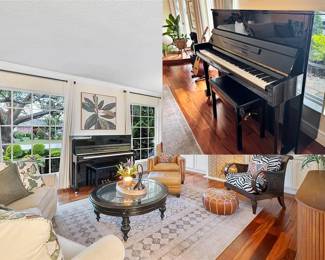 $6,000 - Yamaha B3 3 years old and lightly used tuned yearly