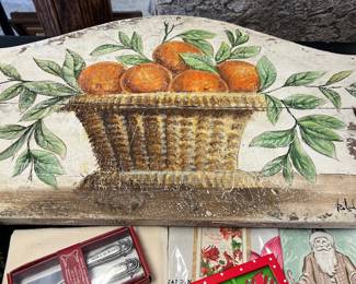 hand painted Italian wall art by Vietri