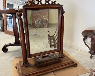 antique Victorian dressing mirror