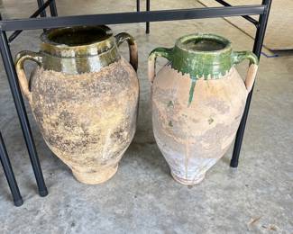 Turkish oil jars