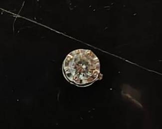 Diamond is 1/2 ct set in 14k