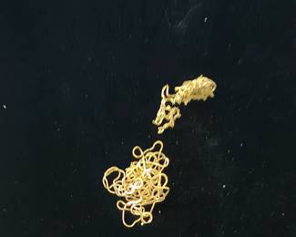 14k gold chains 2.7g