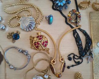 Costume Jewelry Some Signed Trifari,Napier, Monet and other piece unsigned
