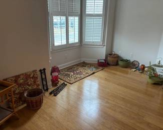 RUGS, ART, BASKETS