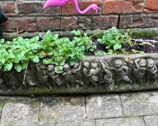 PLANTER WITH CHERUBS