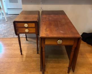 ANTIQUE LOOSE LEAF TABLES