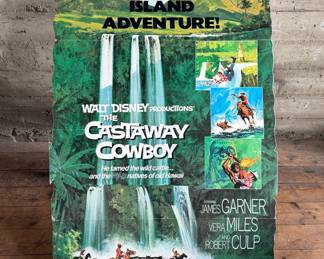This lot features a collection of three (3) vintage standees including films such as “Alice’s Adventures in Wonderland”, “The Strongest Man in the World”, and “The Castaway Cowboy”.