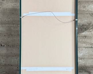 This lot features an original movie poster of The Shanghai Chest circa 1948. Measures in frame, 38.75” H x 25” W.