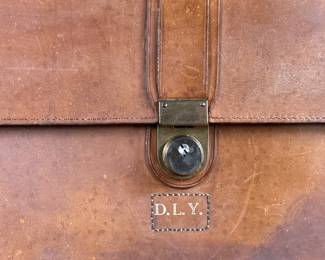 Proceeds from this lot will be donated to non-profit Salem Dogs in Marion County, Oregon. This lot features an antique leather briefcase manufactured by Renwick out of Canada. Salem Dogs focus is on helping special needs dogs when their people experience extreme circumstances. Owner death, hospice, and nursing/assisted living situations are some examples that trigger the need for a new home. In addition, some people find themselves unable to afford medical bills and opt to have their dog euthanized. In those cases, Salem Dogs is often contacted and has either taken in the dog or helped the owner financially. While most of their work is in the Salem, Oregon area, this charity has helped dogs in multiple areas around North America.