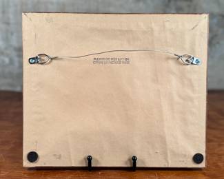 This lot features a humorous signed personal letter from influential English composer, Ralph Vaughan Williams. Accompanied with the envelope it came in, the letter professionally framed, & a certificate of authenticity. 