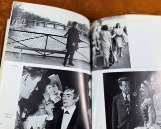 This lot features a rare, pocket-sized collectible book titled “RUDOLF NUREJEW” by German ballet critic Klaus Geitel. The book focuses on the famous ballet dancer Rudolf Nureyev at the height of his career and is signed on the front by Nureyev himself. The book is published by Rembrandt Verlag and comes in good overall condition.