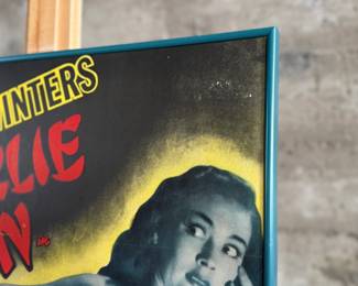 This lot features an original movie poster of The Shanghai Chest circa 1948. Measures in frame, 38.75” H x 25” W.