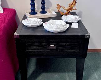 Nightstand / End Table and Decor