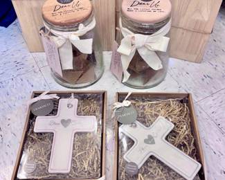 Baby Girl and Boy Crosses,