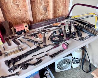 Antique Tools and Newer Tools