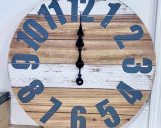 New Wooden Clock
