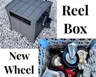 Hose Reel and New Casters with Hardware