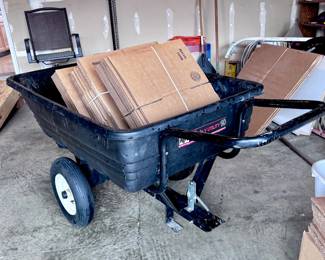 Agri-Fab Pull Behind Dump Trailer / Utility Trailer