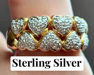 Sterling Silver Heart Ring