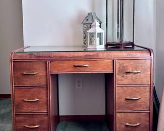 Vintage Waterfall Desk