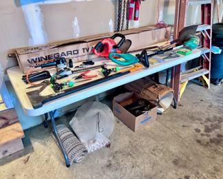 Tools, Yard Tools and TV antenna