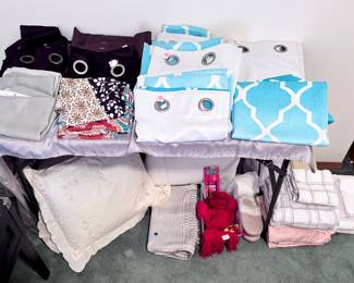 Curtains, Sheets and Shower Curtains