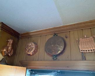 some of the copper molds