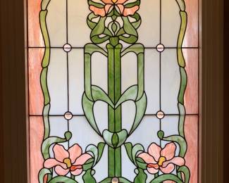 Beautiful custom stained glass panel