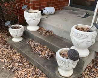 concrete outdoor pots