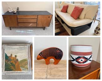 Mid-century, southwest and world influences