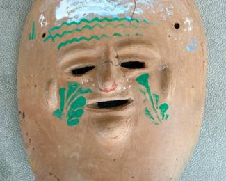 Clay/terracotta mask