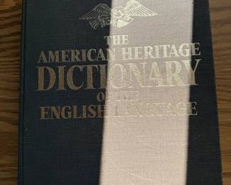 Vintage dictionary