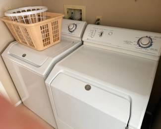 washer and dryer