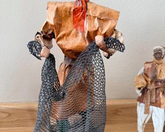 Mexican folk art paper mache sculpture