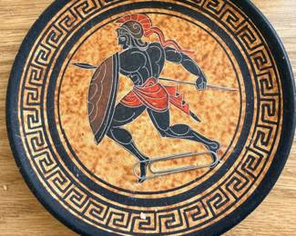 Greek decorative plate