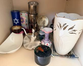 various decor items