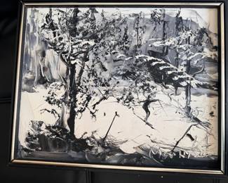 Morris Katz painting