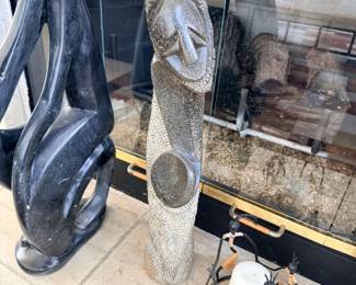 Shona stone carved figure Zimbabwe