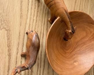 Wooden animals decor