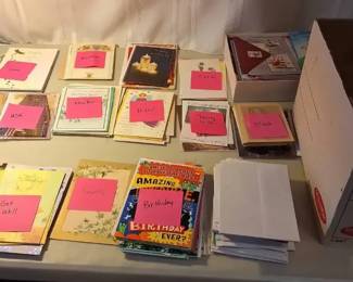 Giant Box Of Greeting Cards