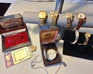 Vintage Watch  Pocket Watch Lot  Waltham  Other Brands