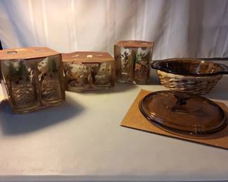 Libbey Glassware And Anchor Hocking Casserole