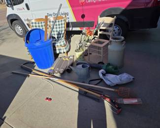 Garden Decor, Yard Tools  Miscellaneous Outdoor Lot