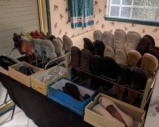 WOMENS AND MENS SHOES - SOME BRAND NEW