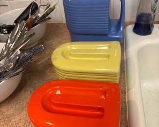 Westinghouse Art Deco 3 piece refrigerator set 