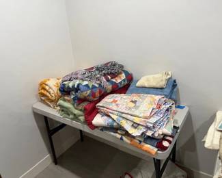 miscellaneous quilts and blankets
