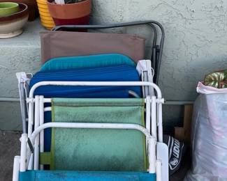 various outdoor folding chairs