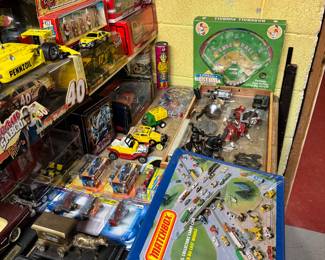 Basement room down the stairs to the left